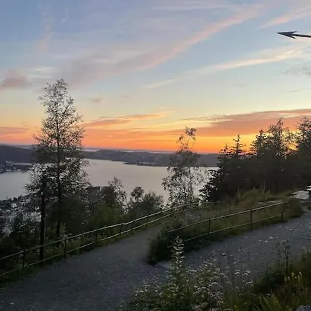 Near The Floibanen, Cable Car *